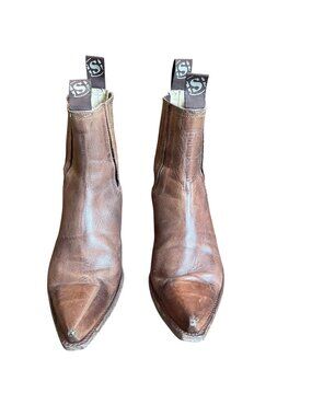 Sendra  leather 9049 Laceup ankle Boots Size 10 Color Brown Mspr $499 Made Spain Sendra | Shoes | Sendra Leather 949 Laceup Ankle Boots Size  main image 2